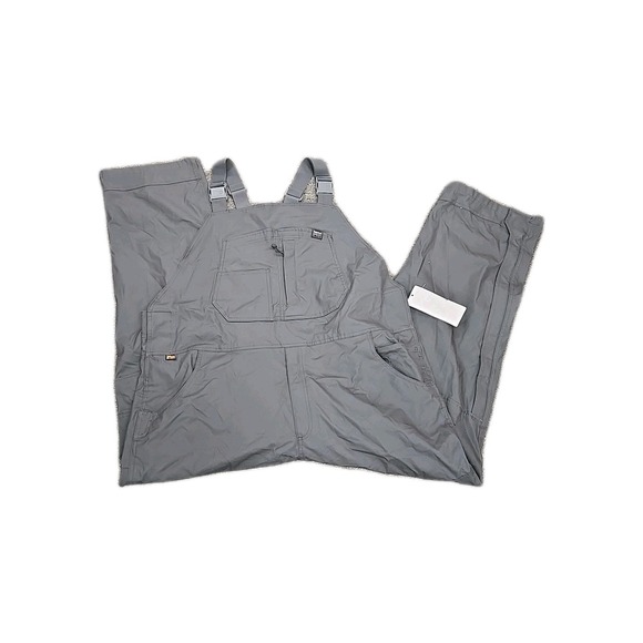 NWT MEN'S Gray Timberland PRO Morphix Athletic Flex Duck Carpenter Bib 3XL